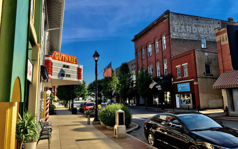 Grove City, PA main street